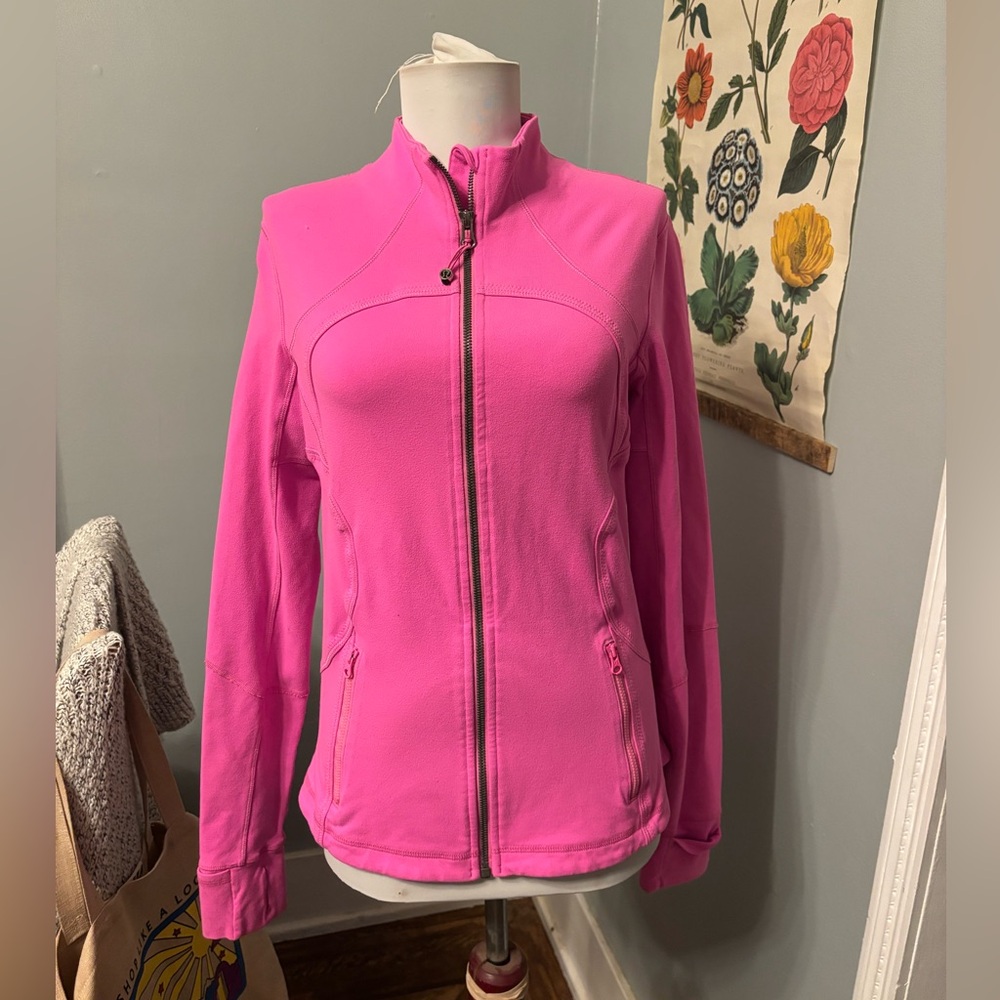 lululemon athletica Pink Full-Zip Jacket